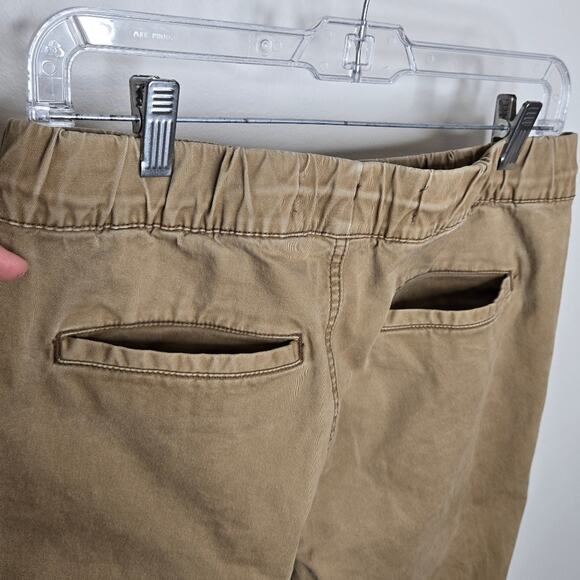OLD NAVY Modern Jogger Pants Tan Built In Flex Size S - Picture 8 of 10